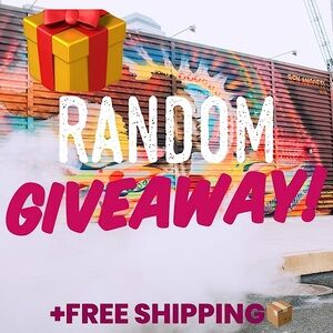 RANDOM GIVEAWAY ITEM + Free shipping💖💖☮️